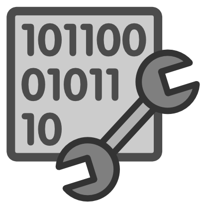 Download free key text grey icon